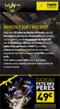 Mobile Screenshot of fr.shop.i-way-world.com